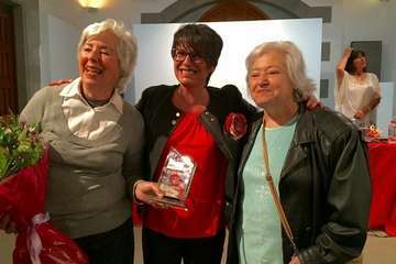 El colectivo de mujeres Isadora Duncan homenajea a la activista Juana María Ruiz (Foto TA)